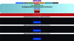 What Satta-king.net website looked like in 2021 (2 years ago)
