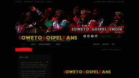 What Sowetogospelfans.com website looked like in 2021 (2 years ago)