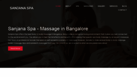 What Sanjanaspa.com website looked like in 2021 (2 years ago)