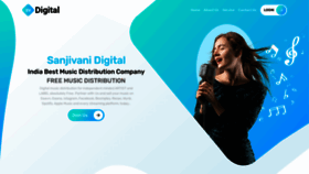 What Sanjivanidigital.com website looked like in 2021 (2 years ago)