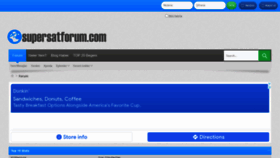 What Supersatforum.com website looked like in 2021 (2 years ago)