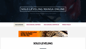 What Sololevelingmangaonline.com website looked like in 2021 (2 years ago)