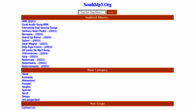 What Southmp3.org website looked like in 2021 (2 years ago)