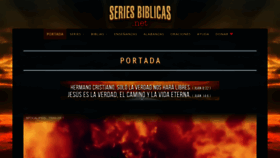 What Seriesbiblicas.net website looked like in 2021 (2 years ago)