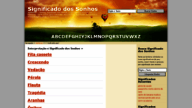 What Sonho.co website looked like in 2021 (2 years ago)