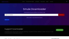What Sownloader.com website looked like in 2021 (2 years ago)