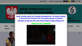 What Sp6plock.pl website looked like in 2021 (2 years ago)