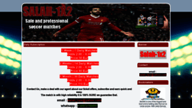 What Salah-1x2.com website looked like in 2021 (2 years ago)