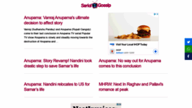 What Serialgossip.com website looked like in 2021 (2 years ago)