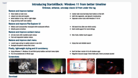 What Startallback.com website looked like in 2021 (2 years ago)
