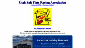 What Saltflats.com website looked like in 2021 (2 years ago)