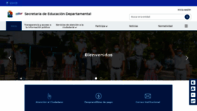 What Sedsucre.gov.co website looked like in 2021 (2 years ago)