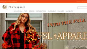 What Shopfslapparel.com website looked like in 2021 (2 years ago)