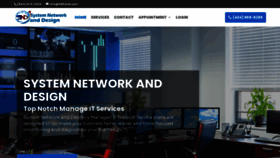 What Systemnetworkanddesign.com website looked like in 2021 (2 years ago)