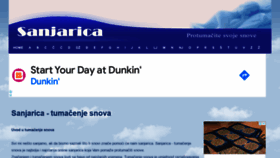 What Sanjarica.aureldesign.com website looked like in 2021 (2 years ago)