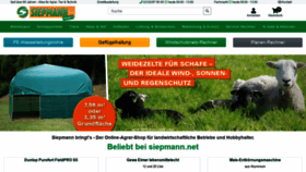 What Siepmann.net website looked like in 2021 (4 years ago)