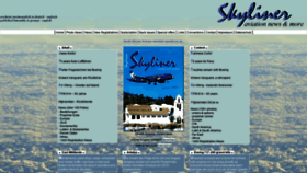 What Skyliner-aviation.de website looked like in 2021 (2 years ago)