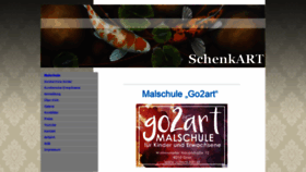 What Schenkart.at website looked like in 2021 (2 years ago)
