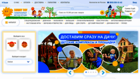 What Sunnytoy.ru website looked like in 2021 (2 years ago)