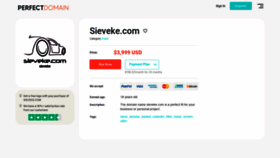 What Sieveke.com website looked like in 2021 (2 years ago)