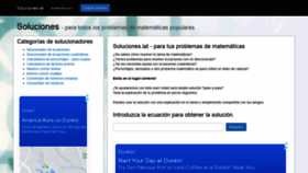 What Soluciones.lat website looked like in 2021 (2 years ago)