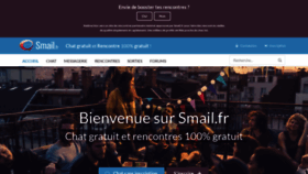 What Smail.fr website looked like in 2021 (2 years ago)