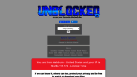 What Siteunblocked.info website looked like in 2021 (2 years ago)