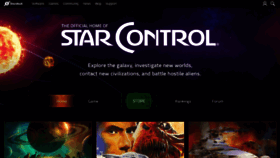 What Starcontrol.com website looked like in 2021 (2 years ago)