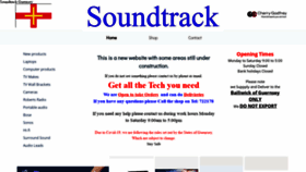 What Soundtrackci.com website looked like in 2021 (2 years ago)