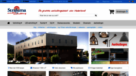 What Straluma.nl website looked like in 2021 (2 years ago)