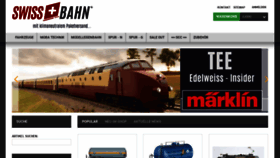 What Swissbahn.ch website looked like in 2021 (2 years ago)