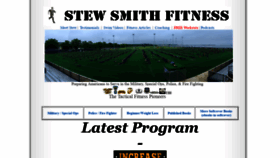 What Stewsmith.com website looked like in 2021 (2 years ago)
