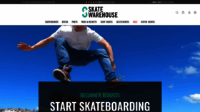 What Skatewarehouse.co.uk website looked like in 2021 (2 years ago)