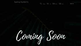 What Syslogsystems.com website looked like in 2021 (2 years ago)