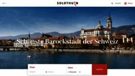 What Solothurn-city.ch website looked like in 2021 (2 years ago)