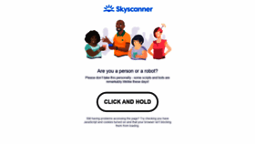 What Skyscanner.pt website looked like in 2021 (2 years ago)