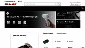 What Semikart.com website looked like in 2021 (2 years ago)