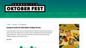 What Shoreditchoktoberfest.com website looked like in 2021 (2 years ago)