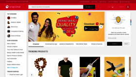 What Snapdeal.co.in website looked like in 2021 (2 years ago)