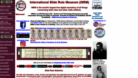 What Sliderulemuseum.com website looked like in 2021 (2 years ago)