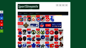 What Sportstreamtv.live website looked like in 2021 (2 years ago)