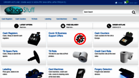 What Shopstuff.co.uk website looked like in 2021 (2 years ago)