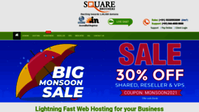 What Squarebrothers.com website looked like in 2021 (2 years ago)