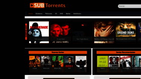 What Subtorrents.net website looked like in 2021 (2 years ago)