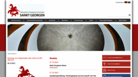 What Sankt-georgen.de website looked like in 2021 (2 years ago)