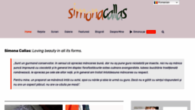 What Simonacallas.com website looked like in 2021 (2 years ago)