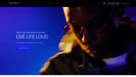 What Sony.com.hn website looked like in 2021 (4 years ago)