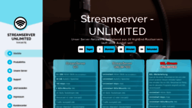 What Streamserver-unlimited.de website looked like in 2021 (2 years ago)