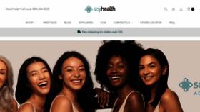 What Sojihealth.com website looked like in 2021 (2 years ago)