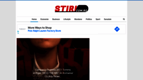 What Stiri.com.ro website looked like in 2021 (2 years ago)